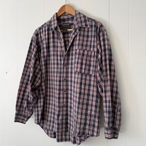 Vintage Highland Outfitters Cotton Plaid Button Down